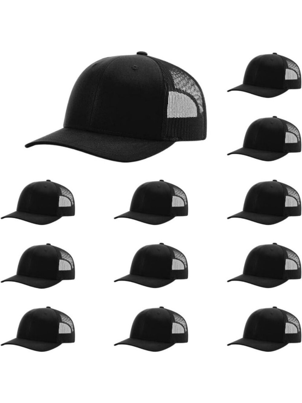 Classic Six-Panel Adjustable Snapback Trucker Cap | Stylish & Versatile Hat
